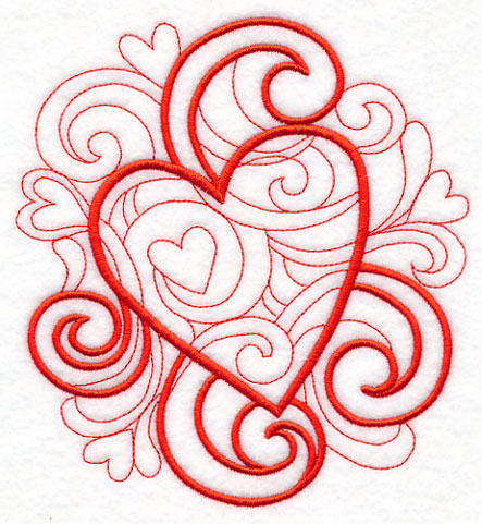 Doodle Romantic Heart