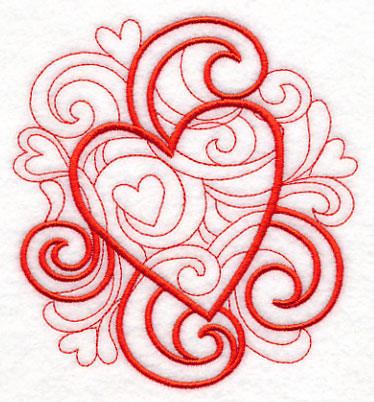 Doodle Romantic Heart