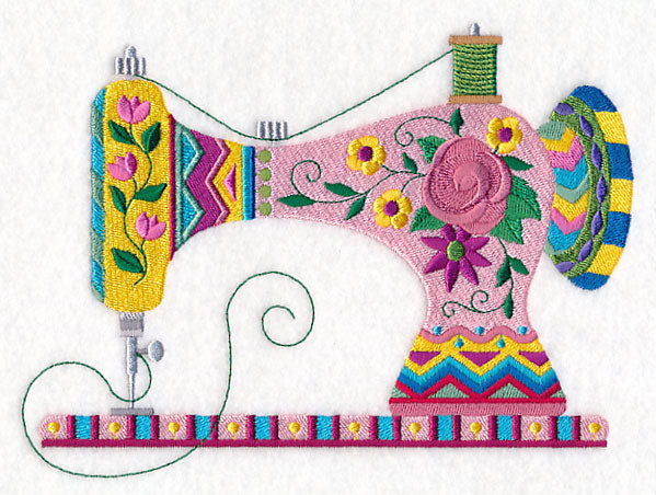Pretty with Patterns Sewing Machine
