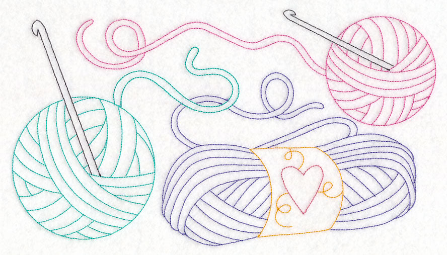 Crochet Quick Stitch Border (Vintage)