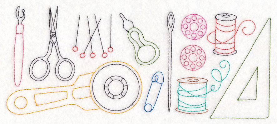 Quilting Quick Stitch Border (Vintage)