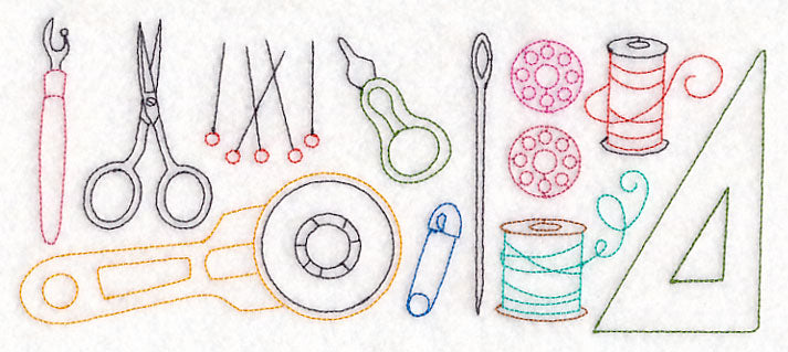 Quilting Quick Stitch Border (Vintage)