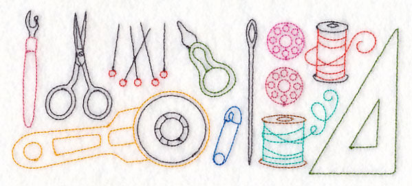 Quilting Quick Stitch Border (Vintage)