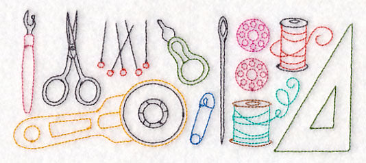 Quilting Quick Stitch Border (Vintage)