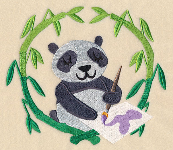 Panda Painting Laurel