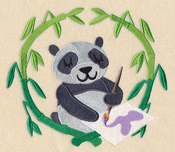Panda Painting Laurel