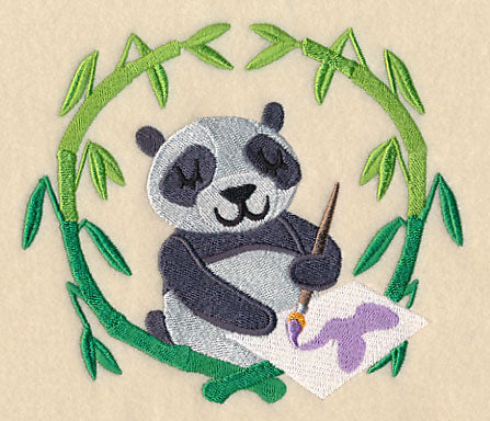 Panda Painting Laurel