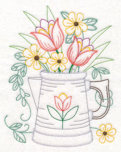 Kitchen Jug in Bloom (Vintage)