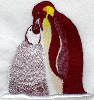 Emperor Penguin W/Chick