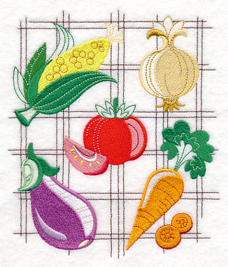 Blueprint Produce Collage