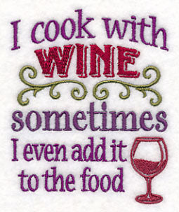 I Cook With Wine