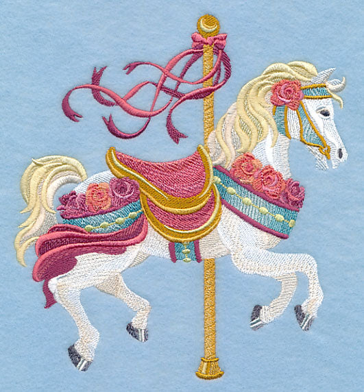 Shabby Chic Carousel Horse