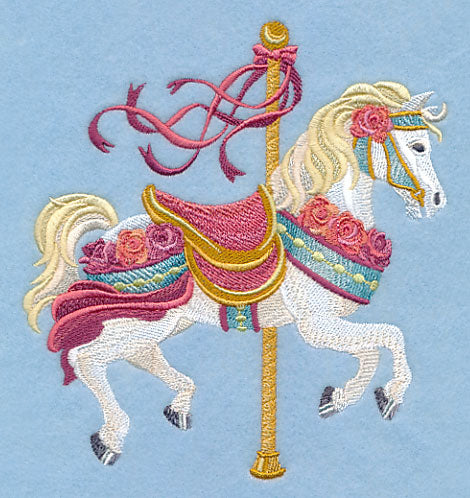 Shabby Chic Carousel Horse