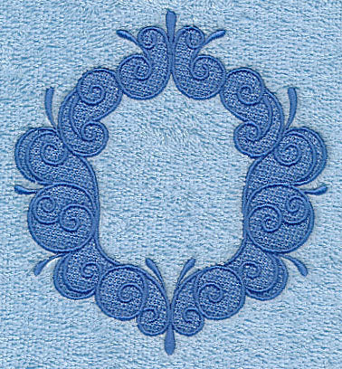 Filigree Frame Backdrop (Embossed)