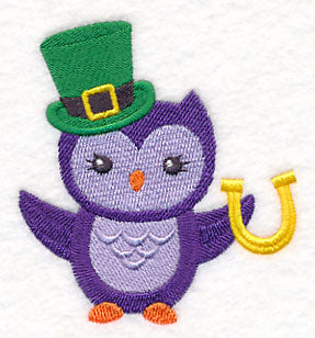 St. Patrick's Day Owl with Hat