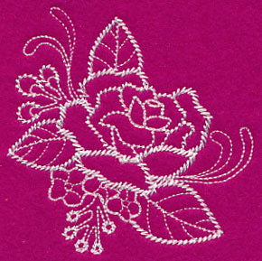 Blissful Radiance (Whitework)