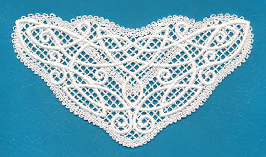 Filigree Knotwork Inset with Overlay (Battenburg Lace)