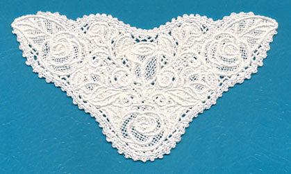 Roses Inset with Overlay (Battenburg Lace)