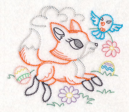 Easter Fox (Vintage)