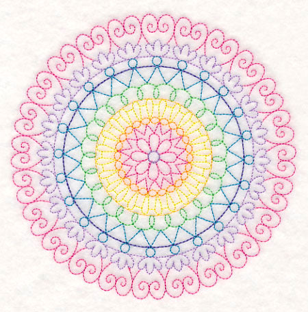Rainbow Medallion