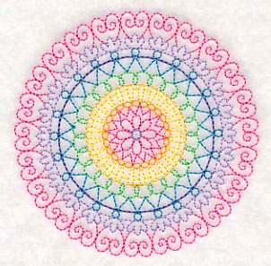Rainbow Medallion
