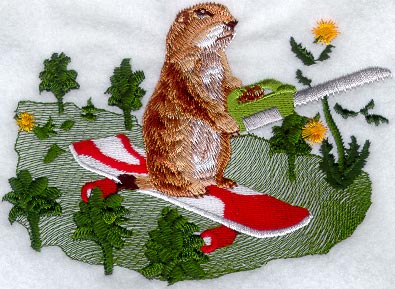 Gardening Prairie Dog