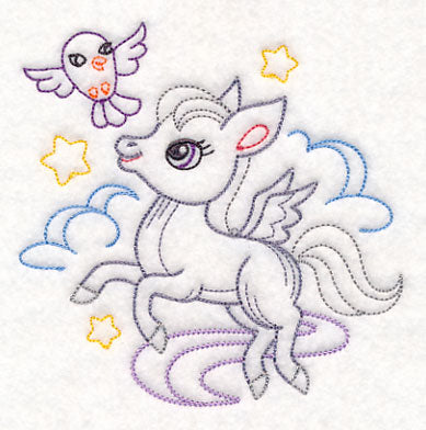 Sweet Fantasy Pegasus (Vintage)