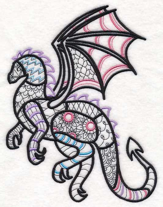 Mystical Dragon (Blackwork)