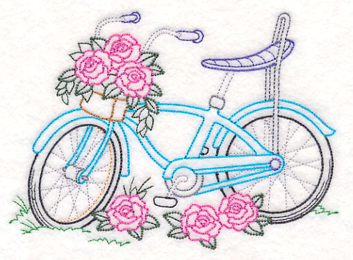 Bike of Blooms - Peonies