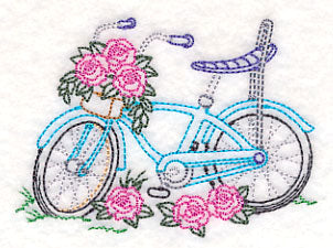 Bike of Blooms - Peonies