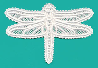 Spring Dragonfly (Battenburg Lace)