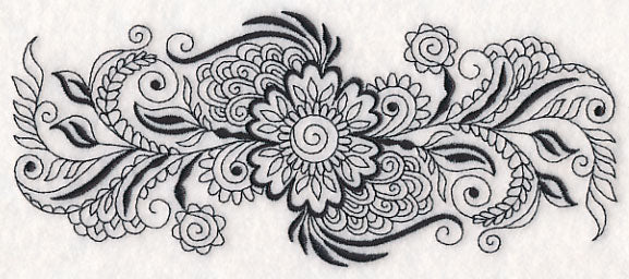 Mehndi Mania Horizontal Spray (Blackwork)