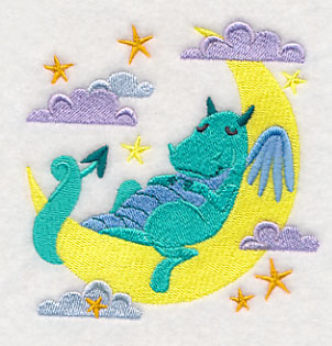 Sleeping Dragon on the Moon