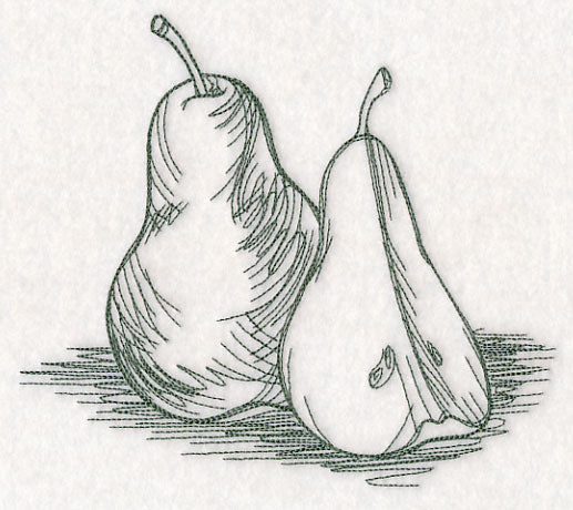 Pear Etching