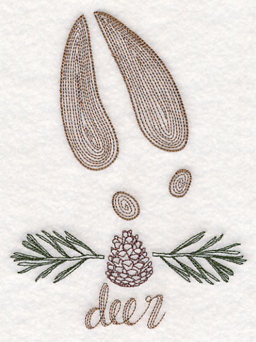 Animal Tracks - Deer (Vintage)