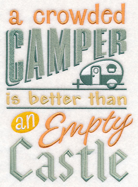 A Crowded Camper…