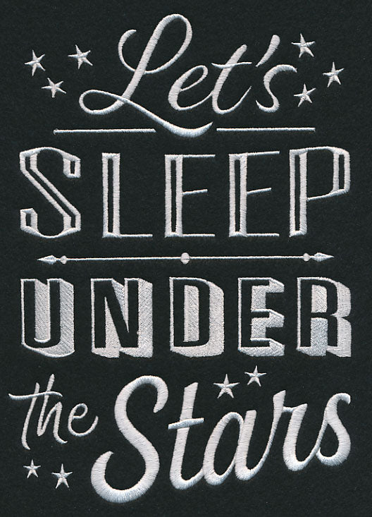 Let's Sleep Under the Stars