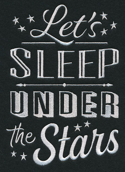 Let's Sleep Under the Stars