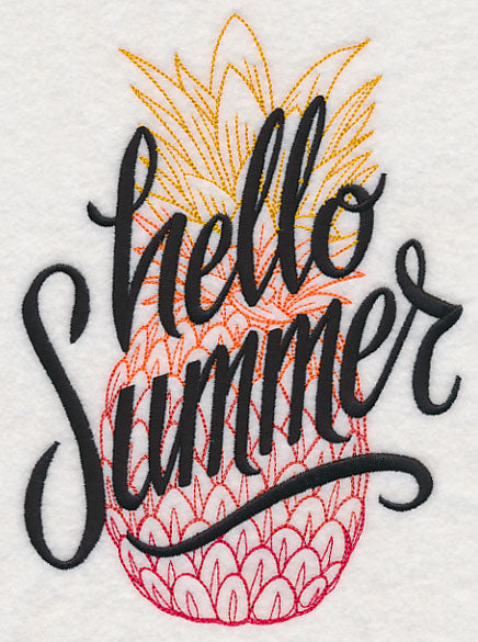 Hello Summer Pineapple