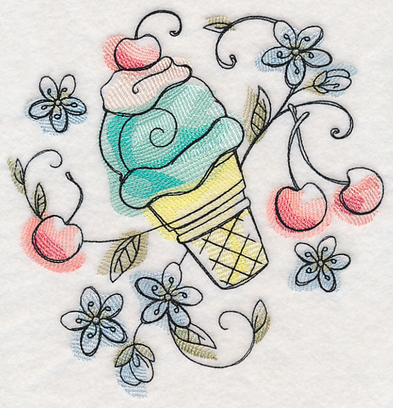Sweet Summertime Ice Cream 3