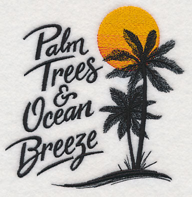 Palm Trees and Ocean Breeze