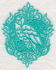 Summertime Damask Parrot