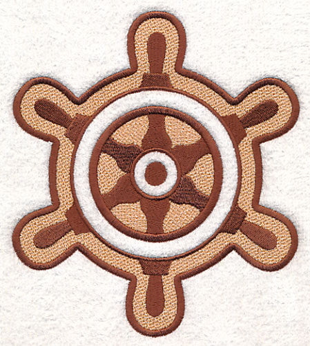 Ship's Wheel (Embossed)