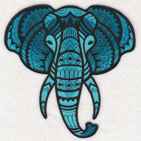 Majestic Elephant (Blackwork)