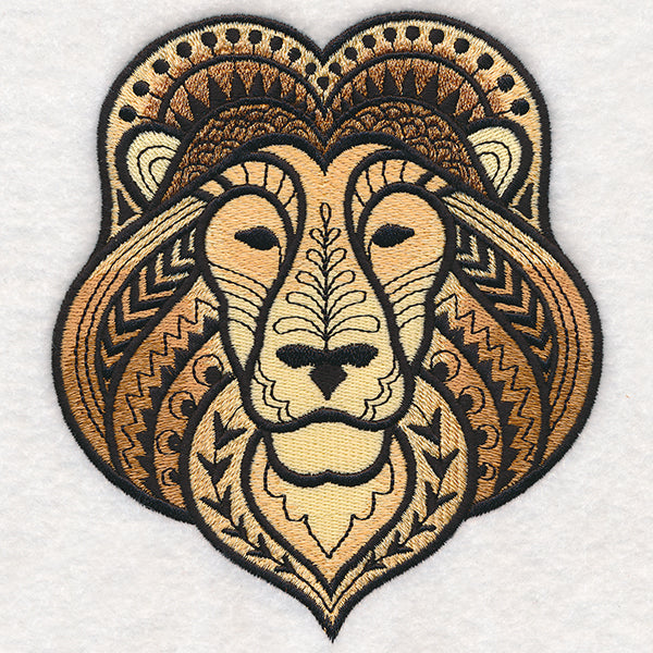 Majestic Lion (Blackwork)