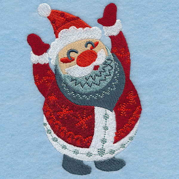 Cute Scandinavian Christmas - Santa