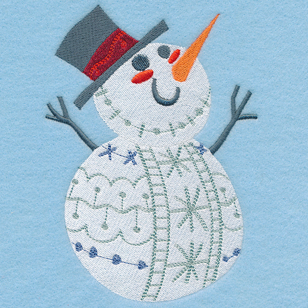 Cute Scandinavian Christmas - Snowman
