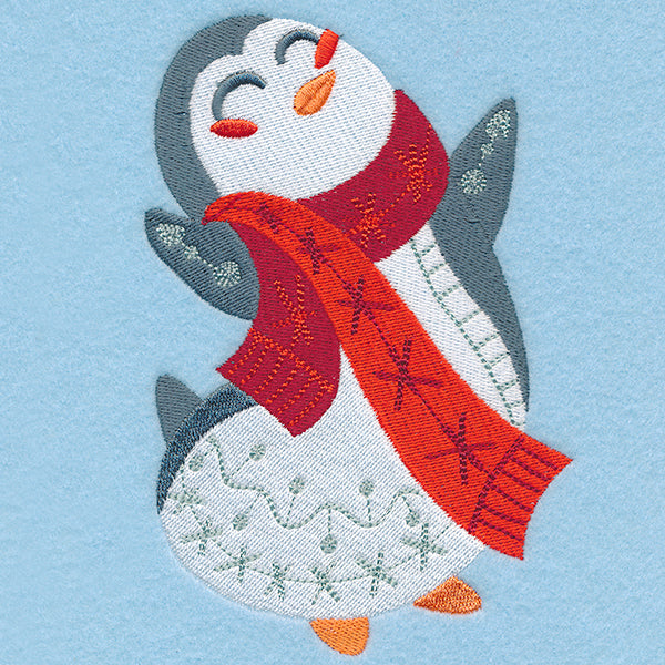 Cute Scandinavian Christmas - Penguin