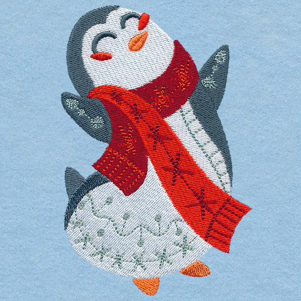 Cute Scandinavian Christmas - Penguin