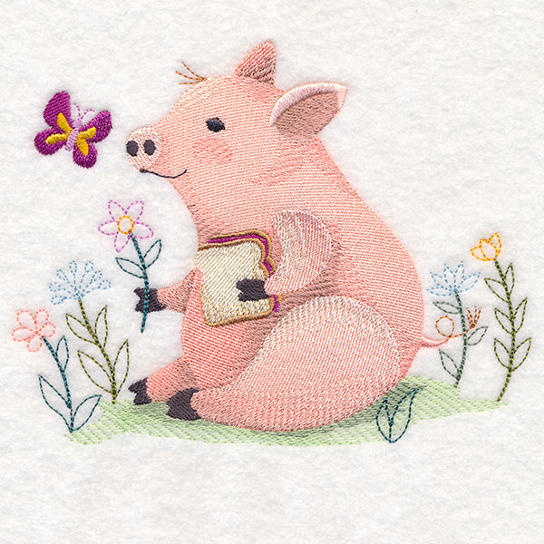 Woodland Picnic Party - Pig